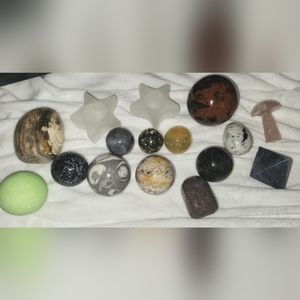 Different kinds of crystals